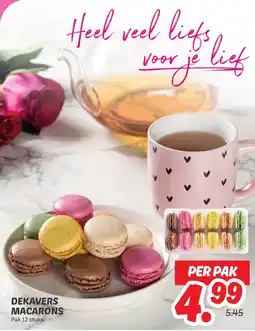 Dekamarkt Dekavers macarons aanbieding
