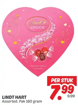 Dekamarkt Lindt hart aanbieding