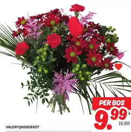 Dekamarkt Valentijnsboeket aanbieding