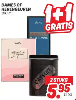 Dekamarkt Dames of herengeuren aanbieding