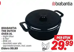 Dekamarkt Brabantia the dutch oven xl aanbieding