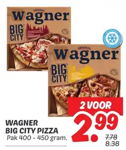 Dekamarkt Wagner big city pizza aanbieding