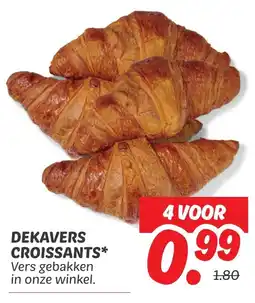 Dekamarkt Dekavers croissants aanbieding