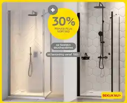 Praxis Op sealskin douchecabines aanbieding
