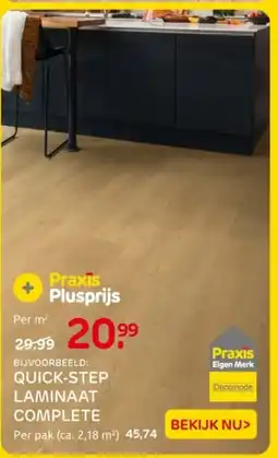 Praxis Quick-step laminaat complete aanbieding