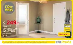 Praxis Sencys binnendeur industrial aanbieding