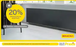 Praxis Op Sentimo radiatorbekleding aanbieding