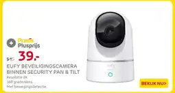 Praxis Eufy beveiligingscamera binnen security pan & tilt aanbieding
