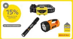 Praxis Op Sencys zaklampen aanbieding