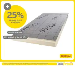 Praxis Op PIR isolatie aanbieding