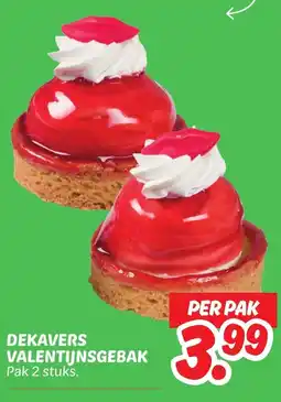 Dekamarkt Dekavers valentijnsgebak aanbieding