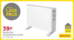 Praxis Baseline convector CH505 aanbieding
