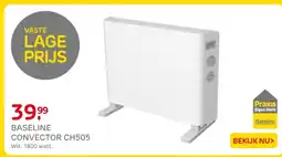 Praxis Baseline convector CH505 aanbieding
