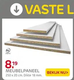 Praxis Meubelpaneel aanbieding