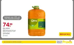 Praxis Qlima brandstof spark aanbieding