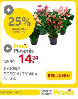 Praxis Karma specialty mix aanbieding