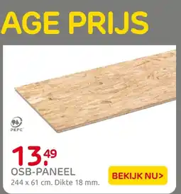 Praxis Osb Paneel aanbieding