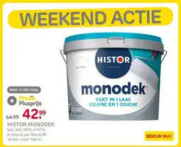 Praxis Histor monodek aanbieding