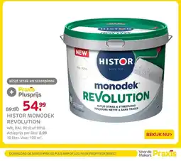 Praxis Histor monodek revolution aanbieding