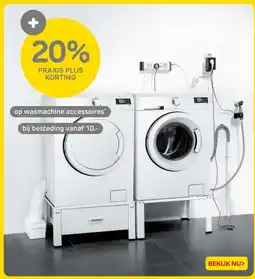 Praxis Op wasmachine accessoires aanbieding