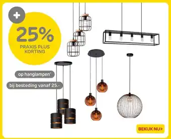 Praxis Op hanglampen aanbieding