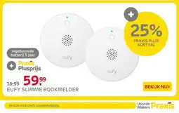 Praxis Eufy slimme rookmelder aanbieding