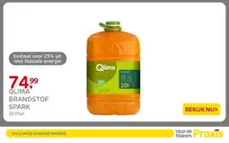 Praxis Qlima brandstof spark aanbieding