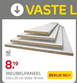 Praxis Meubelpaneel aanbieding