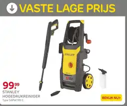 Praxis Stanley hogedrukreiniger aanbieding