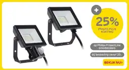 Praxis Op philips projectline breedstralers aanbieding