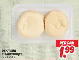 Dekamarkt Dekavers pitabroodjes aanbieding