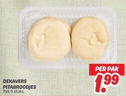 Dekamarkt Dekavers pitabroodjes aanbieding