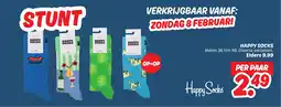 Dekamarkt Happy Socks aanbieding