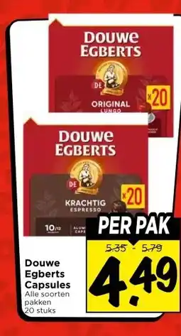 Vomar Voordeelmarkt Douwe Egberts Capsules aanbieding