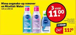 Kruidvat Nivea Oogmake-up Remover en Micellair Water aanbieding