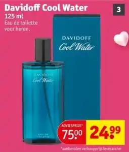Kruidvat Davidoff Cool Water aanbieding