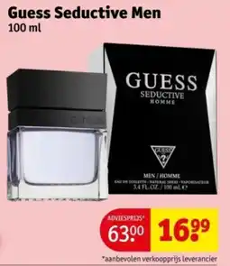 Kruidvat Guess Seductive Men aanbieding