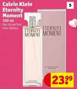 Kruidvat Calvin Klein Eternity Moment aanbieding
