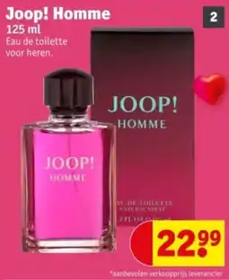 Kruidvat Joop! Homme aanbieding