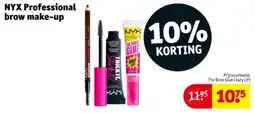 Kruidvat NYX Professional brow make-up aanbieding