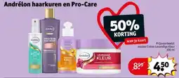 Kruidvat Andrélon haarkuren en Pro-Care aanbieding