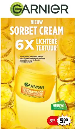 Kruidvat Garnier Vitamin C Fresh & Bright aanbieding