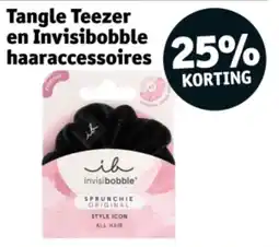 Kruidvat Tangle Teezer en Invisibobble haaraccessoires aanbieding