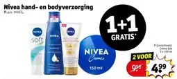 Kruidvat Nivea hand en bodyverzorging aanbieding