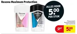 Kruidvat Rexona Maximum Protection aanbieding
