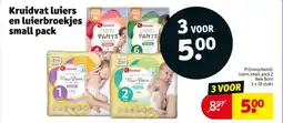Kruidvat Kruidvat luiers en luierbroekjes small pack aanbieding