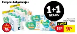 Kruidvat Pampers babydoekjes aanbieding