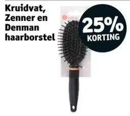 Kruidvat Kruidvat, Zenner en Denman haarborstel aanbieding