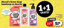 Kruidvat Marcel's Green Soap handzeep en douche aanbieding