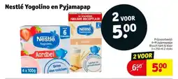 Kruidvat Nestlé Yogolino en Pyjamapap aanbieding